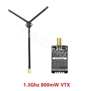 1.2G/1.3GHz 8CH 800MW ses Video 25mW/800mW FPV verici alıcı modülü 7-36V RC FPV için uzun menzilli uçak Drone modeli - Product Image 2