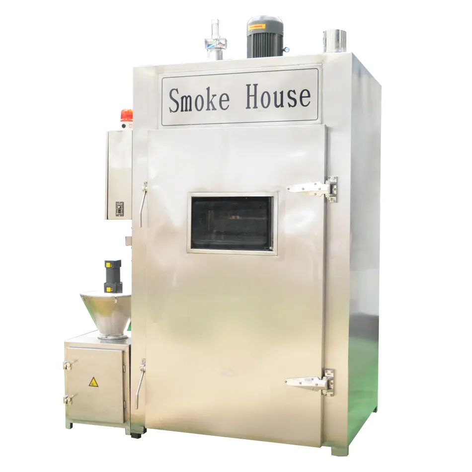 Custom Support Smoke Furnace Industrial Smoker Oven Hot Smoke Oven Fish Smokehouse Oven for Beef