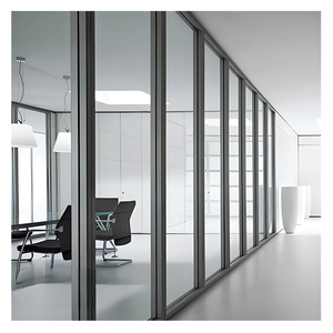 Exterior Aluminium Frame Glass Wall <strong>Cost</strong> Wholesale <strong>Fixed</strong> Divider Partition Walls Panels for Building Prices
