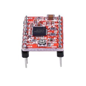 5 uds A4988 Stepstick Módulo de controlador de Motor paso a paso con disipador de calor para impresora 3D Reprap adecuado para Mendel Huxley Arduino
