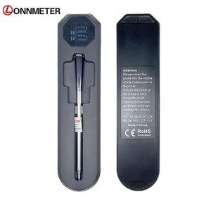 Sensor de temperatura dual para barbacoa, termómetro inalámbrico para carne, Sensor de temperatura para barbacoa con pantalla LCD y repetidor Bluetooth, 1 unidad