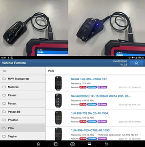 Launch X431 Key Programmer Remote Maker con 4PC Universal Remote Key 1PC Super Chip para Launch X431 Car Key Programmer