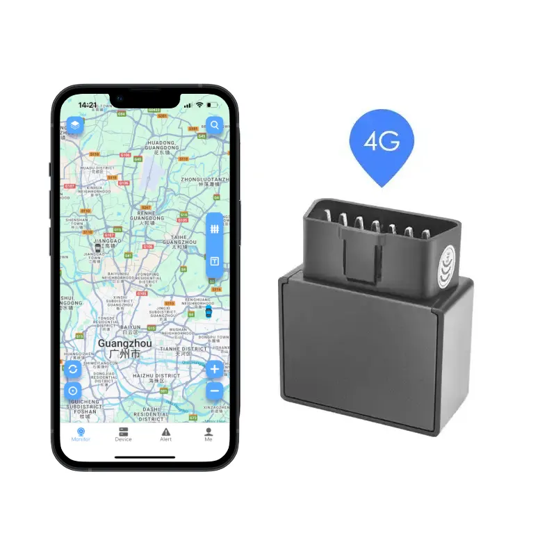 Supports IOS and Android Dual System Application Expansion Real-Time Tracking 4G Car GPS Tracker Device