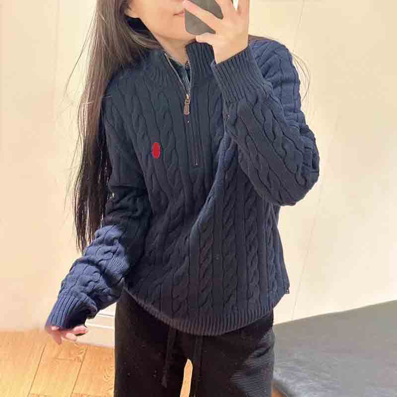 Navy with red RL logo