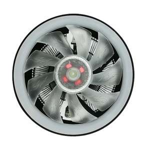 高性能RGB LED 12V DC CPUクーラーファンIntel用AMDアルミニウム高性能PCケース - Product Image 3