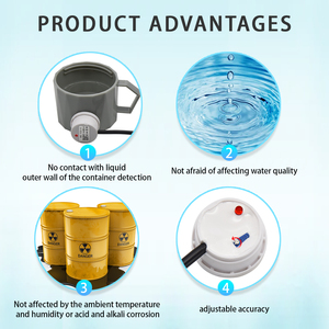 Y25 Inteligente Múltiples Modelos Opcionales Sensibilidad Ajustable Sensor de Nivel de Agua sin Contacto - Product Image 4