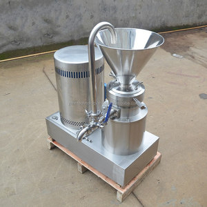 Máquina para hacer mantequilla de leche de vaca, pasta de Chile, frijol, otras máquinas de procesamiento de nueces de Tigre, nueces de almendra, molino coloidal de granos de cacao - Product Image 4