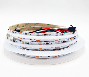12V 24V WS2811 Пиксельная Адресуемая Светодиодная лента 10 мм 12 мм RGBIC программируемая водонепроницаемая гибкая интеллектуальная светодиодная лента RGB COB - Product Image 4