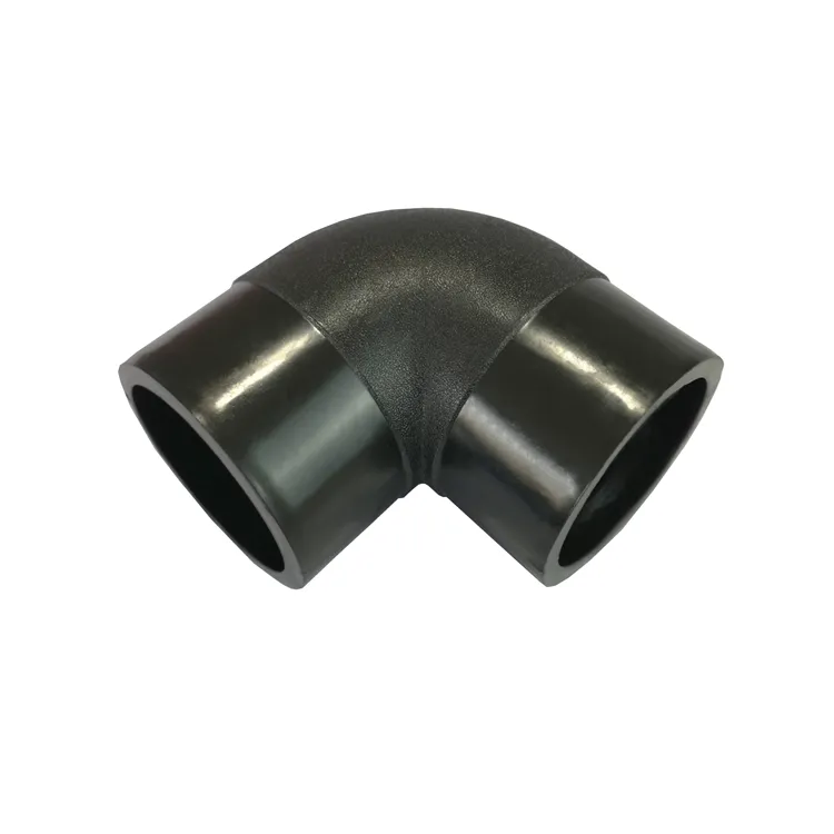 PUHUI ISO Standard DN63 HDPE raccordo tubo saldatura di testa gomito a 90 gradi per impianto idraulico