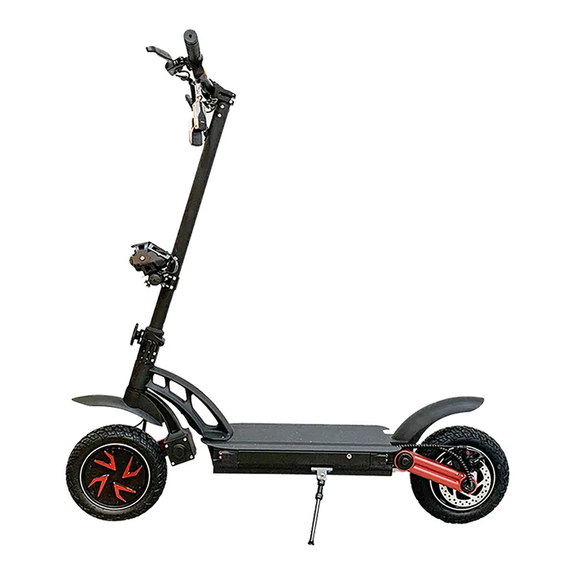 Vente chaude 10 pouces Scooter électrique EU USA entrepôt livraison gratuite tout-terrain 2*1000W 48V Scooter de mobilité pliable pour adultes