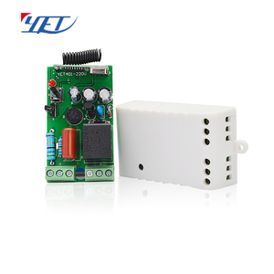Telecomando wireless a un canale con tecnologia RF con trasmettitore rf con telecomando da 2 pezzi 433.92mhz 220V On off interruttore rf - Product Image 3