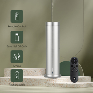 Lemoworld เครื่องกระจายกลิ่นอะโรมาเทอราพี, เครื่องกระจายกลิ่นอลูมิเนียมอัลลอยแบบไร้สายชาร์จไฟได้หรูหราทาวเวอร์ - Product Image 3