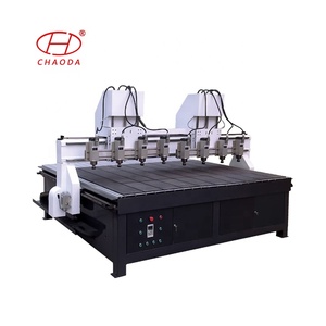 Máquina enrutadora CNC de doble cabezal con sistema de Control DSP 1325 para cabecero de grabado en madera 3D - Product Image 3