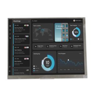 Schermo LCD da 8 pollici-1024*768 risoluzione Controller del pannello IPS ad alto contrasto incluso per il modulo di visualizzazione del Monitor del chiosco - Product Image 4