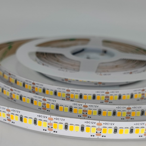 Çift renkli Led bant ayarlanabilir beyaz çift renkli şerit IP20 IP65 24V 10mm PCB değiştirilebilir 2835 İki-in-one LED iki renkli şerit işık - Product Image 3