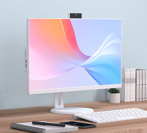 Intel i3/i5/i7/i9デュアルコアVGAインターフェースを備えたオールインワン23.8インチPCデスクトップ256GBSSD新しいLCDディスプレイPC - Product Image 2