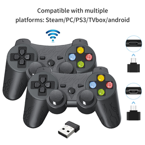 Android TV <strong>Game</strong> Console Dual <strong>Wireless</strong> 2.4G <strong>Controllers</strong> BT Connection Joystick PC360 Android <strong>Computer</strong> Intelligence TV Box - Product Image 5
