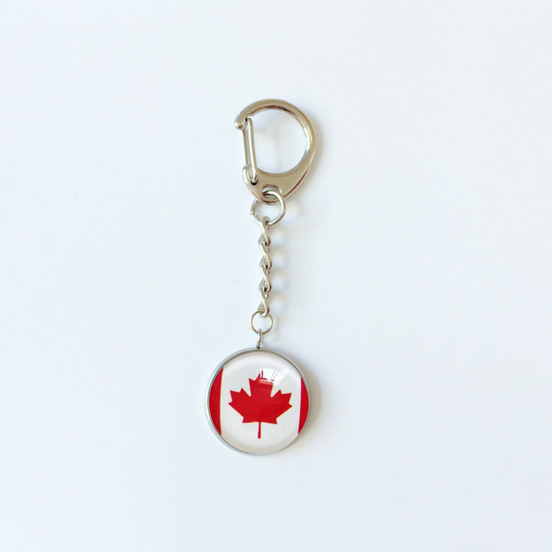 Canadá, hebilla larga en forma de D
