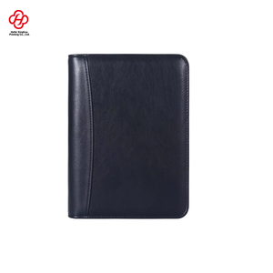 A5 Binder Zipper Notebook-Rechner Multifunktion aler Leder-Notizblock Hardcover A3 Size Insurance Company Signing Book Stock - Product Image 5