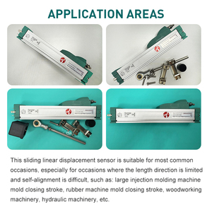Sensor de desplazamiento lineal IP65 de alta precisión 50-1250mm ± 0.05% linealidad 4-20mA/0-10V Salida para mediciones de ángulo de posición - Product Image 5