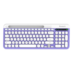 High Quality 98 <strong>Keys</strong> 2.4Ghz Wireless BT5.0 Type-C <strong>Keyboard</strong> <strong>Computer</strong> <strong>Keyboard</strong> Round Keycap Multi Devices - Product Image 1