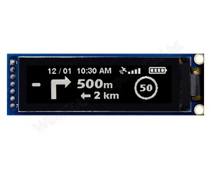 Grafik-LCD-Anzeige modul OLED Graphic COG PCB, 256x64, 2,08 "LCD 25664