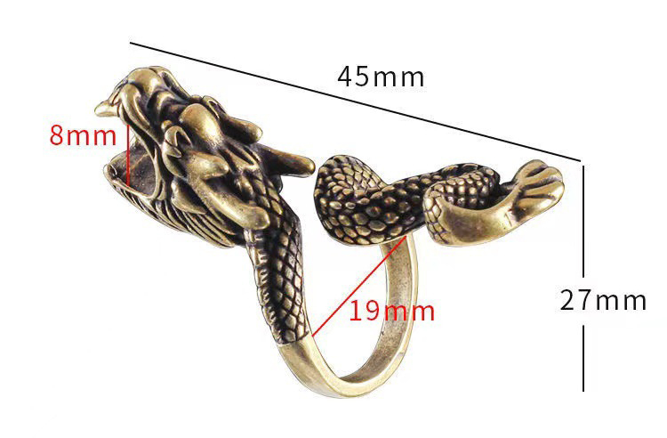Dragon d'or ancien
