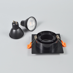 Gömme tavan çerçevesi led spot konut OEM ODM aşağı aydınlatma armatürü GU10/GU5.3/MR16/MR11 braketi tam renkli spot ışık - Product Image 5