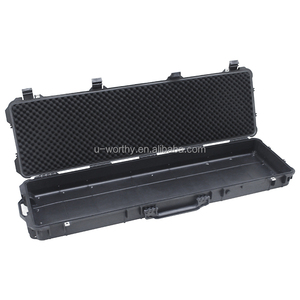 1346x406x155mm Kích thước dài màu đen PP trường hợp quảng cáo mỏng không thấm nước cứng súng nhựa trường hợp chống sốc bọt bánh xe OEM tùy chỉnh - Product Image 6