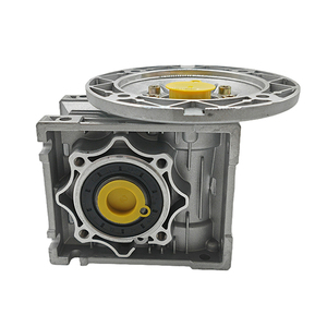 RV Worm Gear Speed <strong>Reducer</strong> <strong>40</strong> : 1 Ratio ,NMRV 063 Input Flange 80B5, Input Hole Size 19mm for Building Equipment Gearbox - Product Image 4