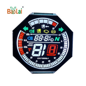 LCD-Anzeige kundenspezifisch Auto-Digital-LCD-Segment-LCD-Anzeige für Druckgerät