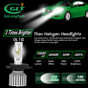 GL1S 10000lm 50w Can Bus Ultinon Luces boy ampul C318 far oto Hir2 Led 9012 farlar - Product Image 2
