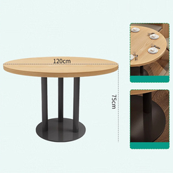 large round table