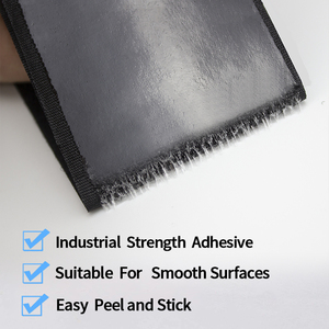Cinta adhesiva de gancho y bucle de doble cara autoadhesiva trasera Cinta de sujeción de gancho y bucle adhesiva - Product Image 6