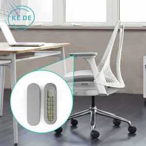 Modern ofis koltuğu dünya çapında tedarik için KEDE özelleştirilmiş PU sandalye kol dayama pedleri-bilgisayar sandalyesi kolçaklar için yedek parçalar - Product Image 5