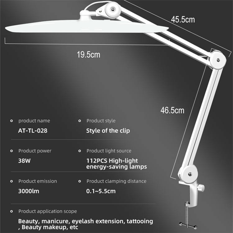 TL-028 LED Beauty working lamp 110V US plug