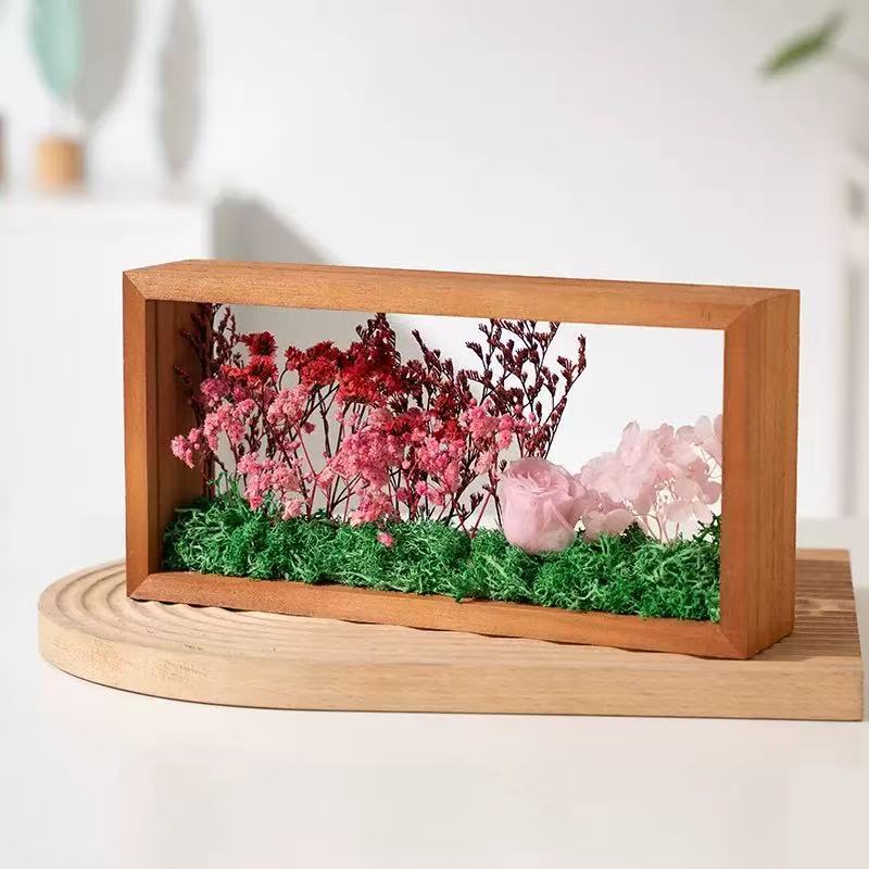Pack de matériel de fleurs de mémoire + cadre photo