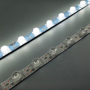 アルミニウムPCB1.5ワットLED拡散ビッグレンズライトボックス照明バックライトLEDバーストリップライト - Product Image 2
