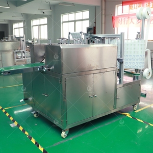 Vliesstoff-Alkoholdurchlässer-Verpackungsmaschine günstiger Preis Alkoholvorbereitungspads medizinische Alkoholdurchlässer-Maschine - Product Image 5