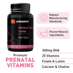 जीवनकाल प्रसवपूर्व धा एपा फोलिक एसिड आयरन बहु विटामिन प्रसवपूर्व कैप्सूल - Product Image 4