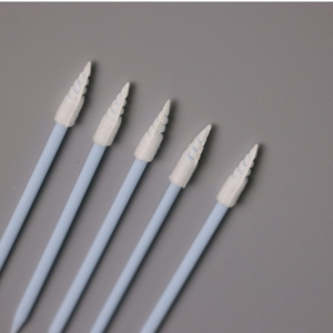 Lint אזורים קטנים חינם ניקוי <span class=keywords><strong>swabs</strong></span> קצף ממיס קצף טיפ ניקוי ספחים עם מבנה ספירלי