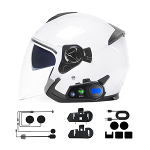 Y8X intercomunicador inalámbrico comunicación motocicleta malla Bluetooth intercomunicador para 8 personas intercomunicador casco auriculares - Product Image 2