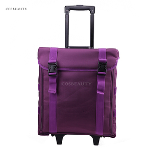 FAMA工厂日用有用尼龙手推车化妆包多功能多拉链口袋化妆盒 - Product Image 4