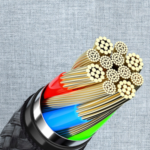USB-C USB A kablo naylon örgülü hızlı şarj kablosu USB C tipi şarj kablosu kablosu iPhone Samsung Huawei için - Product Image 4