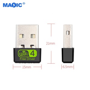 Hardware de la computadora Software Controlador gratuito 150M USB Dongle Tarjeta de red inalámbrica Wifi Adaptador Receptor - Product Image 4
