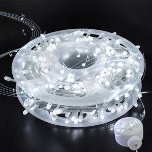 Mini RGB 20-Tasten-Fernbedienung IP68 App Music Control LED-Lichterketten für Weihnachten - Product Image 3