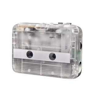 便携式BT盒式磁带播放器USB录像机立体声转换器至MP3/WAV/CD播放器调幅调频收音机录像机播放器 - Product Image 5