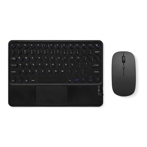 Mini Slim Recarregável Teclado Sem Fio <span class=keywords><strong>Bluetooth</strong></span> e Mouse Set para <span class=keywords><strong>Android</strong></span> Windows Tablet Celular iPad Pro Air Mini 6 7