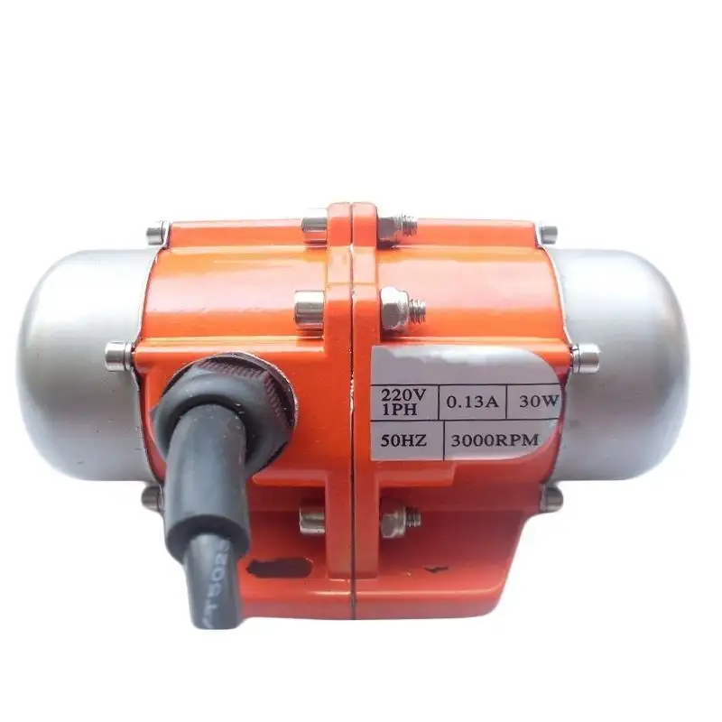 JMKE 50W Vibrador de hormigón Motor de vibración 110V 3600rpm Caja de aleación de aluminio Mini Motor vibrador