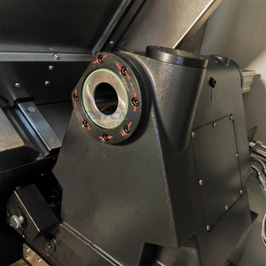 Torno CNC TCK56Y de alta precisión Centro de fresado automático Torno horizontal inclinado de eje X/Y/Z/C de bajo ruido para trabajo pesado - Product Image 6